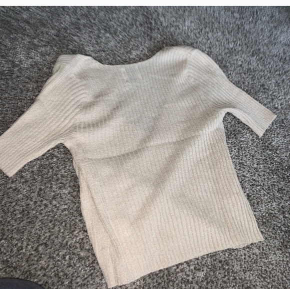 PRINCESS POLLY Wrap beige/tan Top - Picture 8 of 8